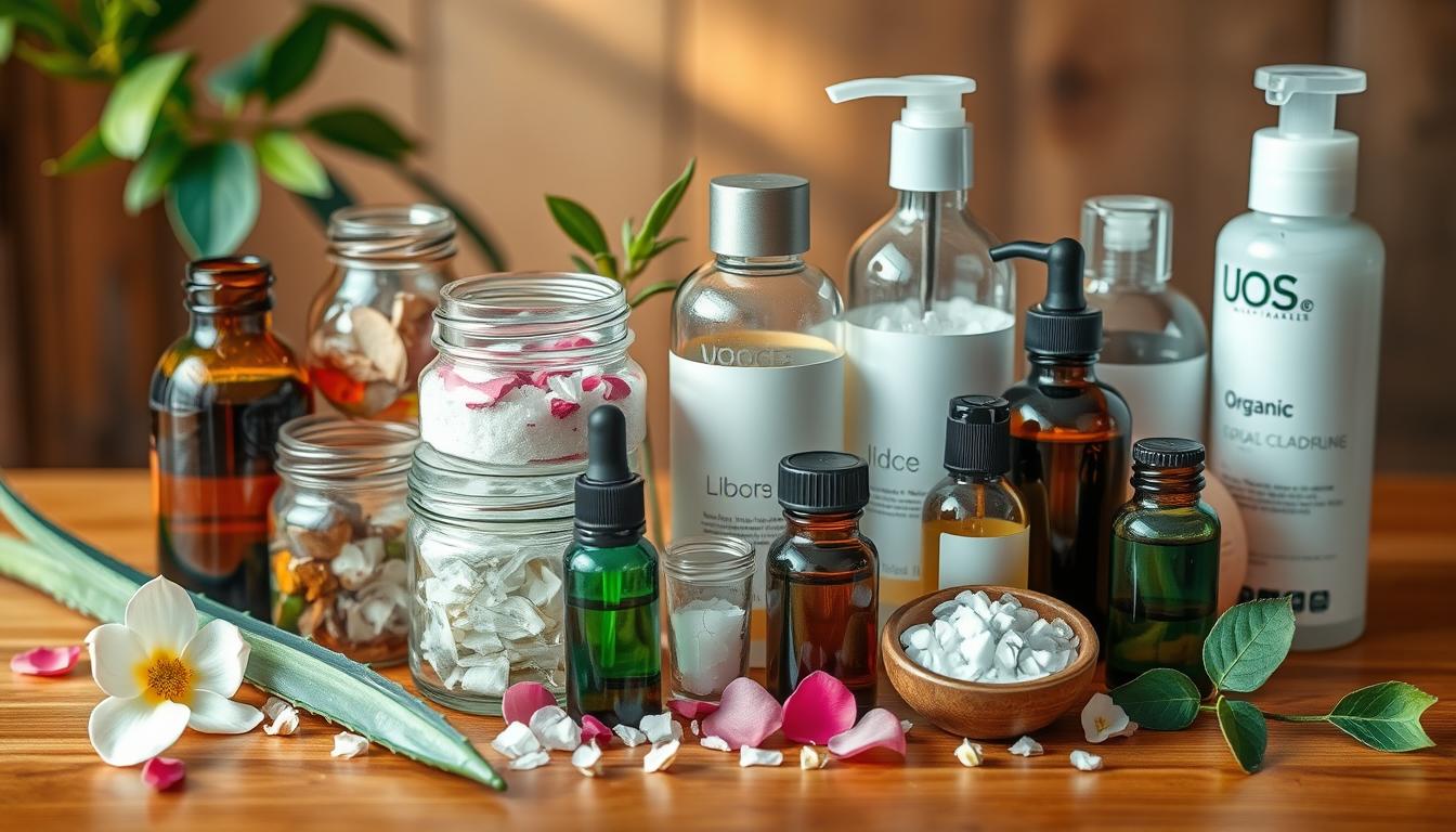 Organic skincare ingredients